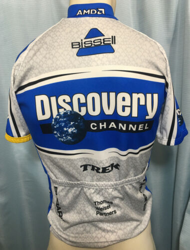 M DISCOVERY TREK SUBARU TEAM Nike DRI-FIT Cycling Jersey ITALY Lance Armstrong - Fresh Stock Dated December 2025