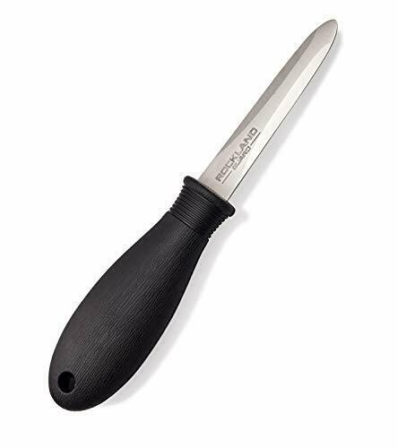 Oyster Shucking Knife & 1 Pair Gloves sizes S to XL, for Clam Shellfish, Superb - Fresh Stock Dated December 2025