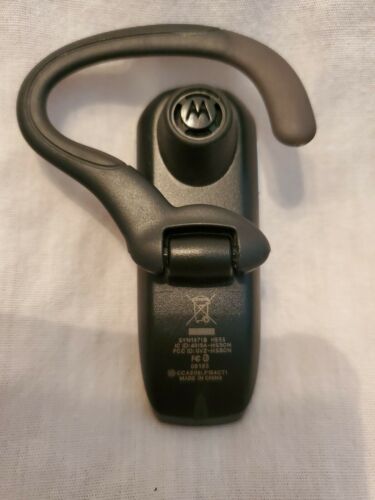 Motorola H555 Bluetooth headset L or R ear compatible.  Works. Gently used - Fresh Stock Dated December 2025