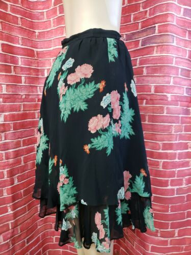 Ariolla Designed By Ariston VTG Made In England SIZE 12 Womens Skirt Black #CB3 - Fresh Stock Dated February 2026