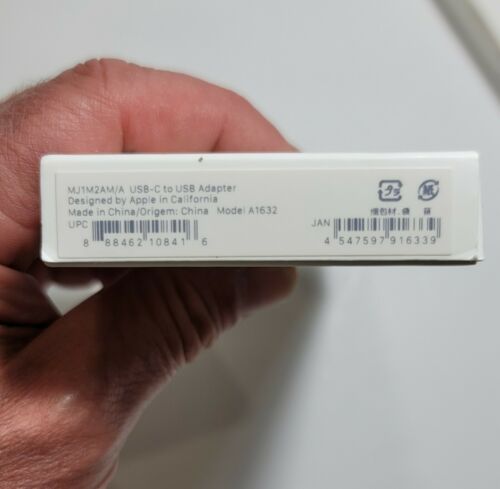 Genuine Apple Accessories Thunderbolt To Firewire, USB-C to USB, IPad Camera Kit - Fresh Stock Dated December 2025