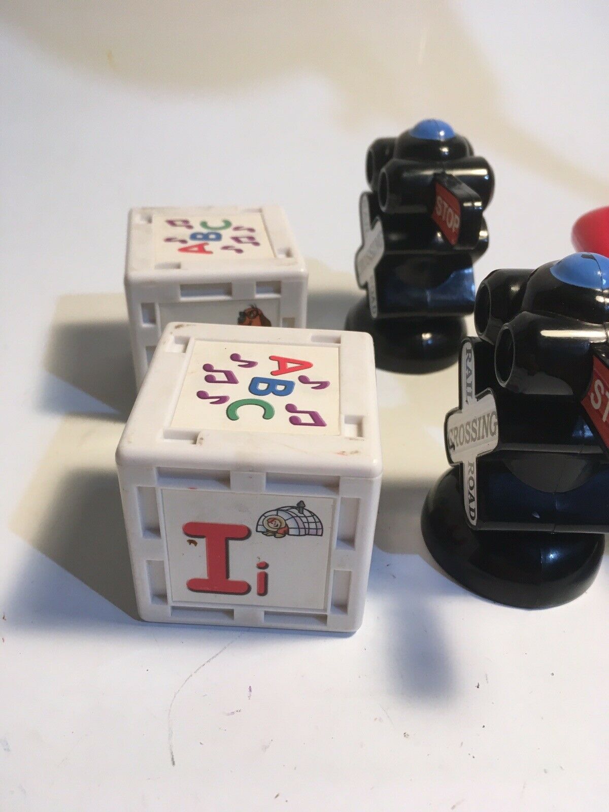 Leap's Leap Frog Phonics Railroad Sign Train Replacement alphabet blocks - Fresh Stock Dated February 2026