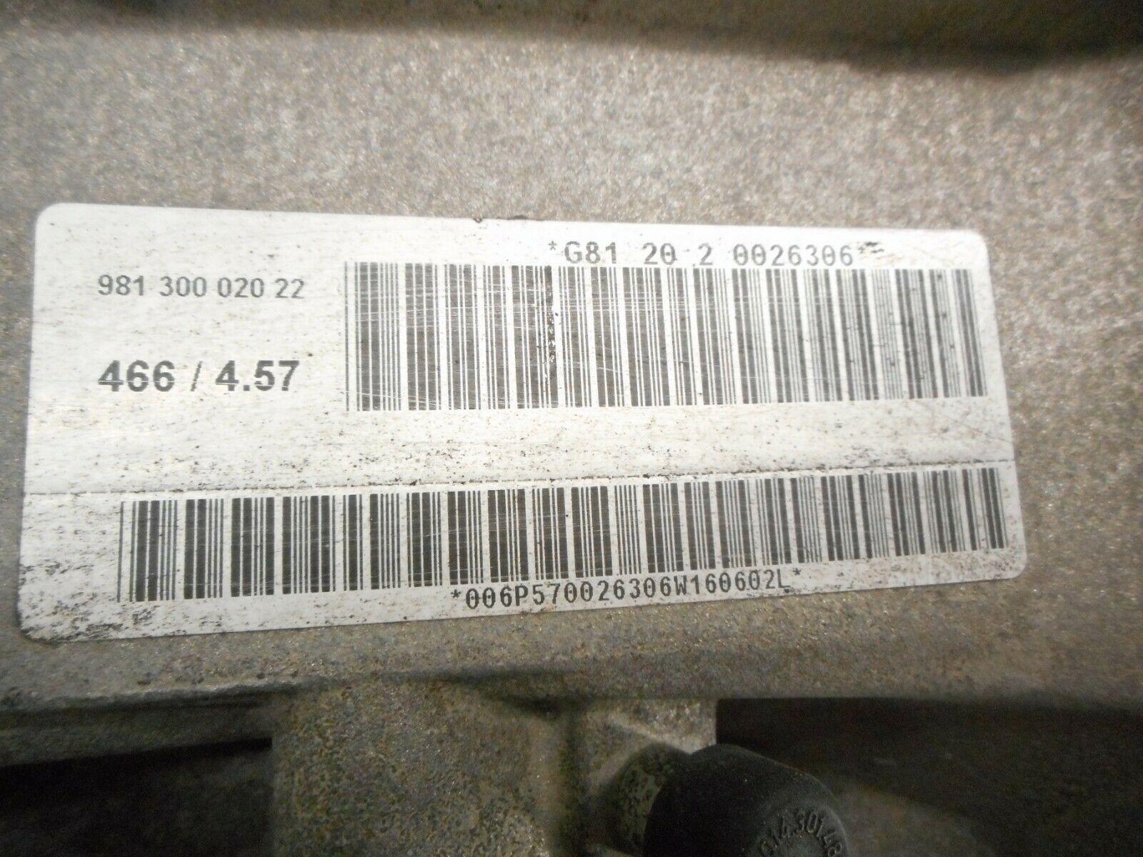 14-16 Porsche Cayman S 3.4L Manual Transmission Locking Opt I220 OEM Boxster 5K! - Fresh Stock Dated February 2026