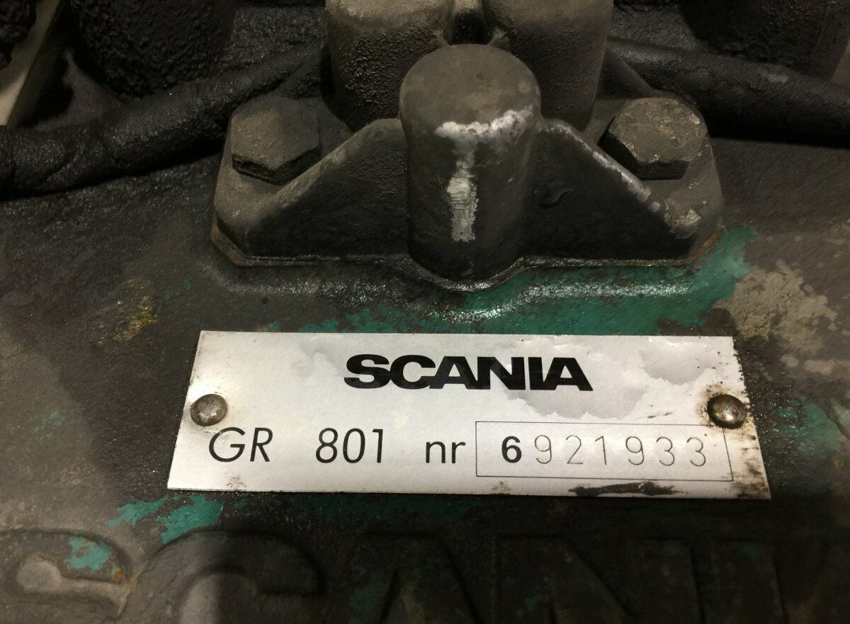 GR801 SCANIA Vitesse 1893580 Transmission Manuel De 4-series 94 2000 Camion - Fresh Stock Dated February 2026