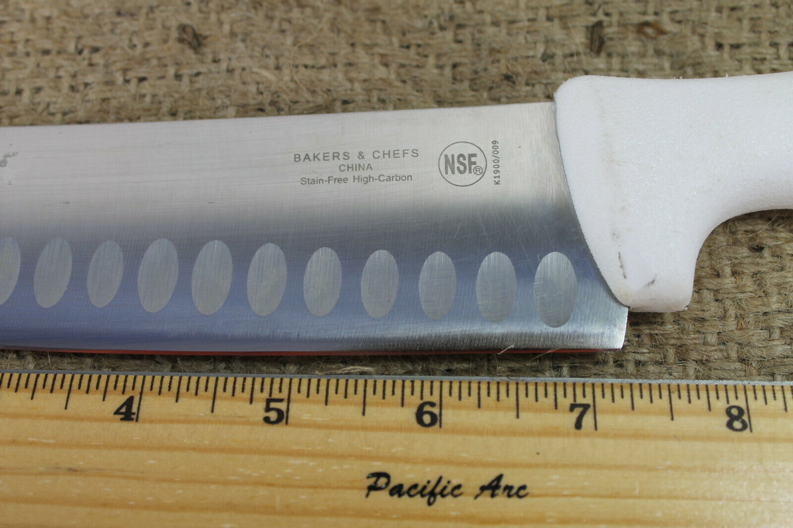 7” Santoku Chefs Knife NSF Commercial  Bakers & Chefs Refurbished - Fresh Stock Dated December 2025