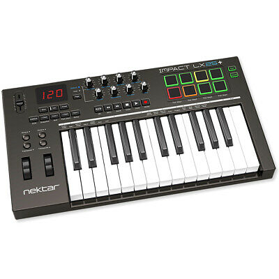 Nektar Impact LX25+ 25-Key MIDI Controller Keyboard - Fresh Stock Dated February 2026
