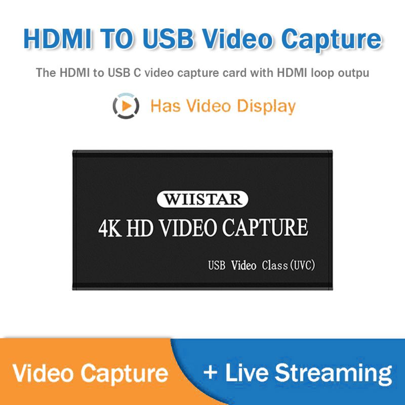 Hi-Q HDMI TO USB 3.0 Video Capture Compatible Grabber Converter NEW - Fresh Stock Dated February 2026
