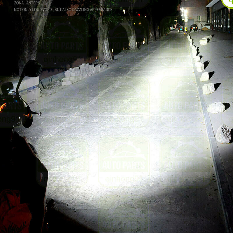 For BMW K1200 K1300 K1600 Motorcycle LED Headlight H7 6000K Bright White Bulbs - Fresh Stock Dated February 2026