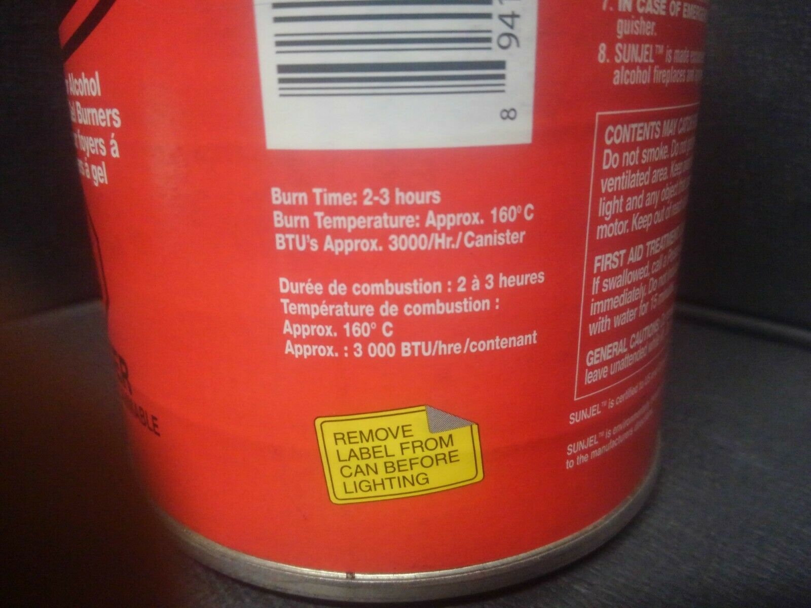 Real Flame 13 oz Premium Gel Sootless Fireplace And Gel Burners - Fresh Stock Dated December 2025