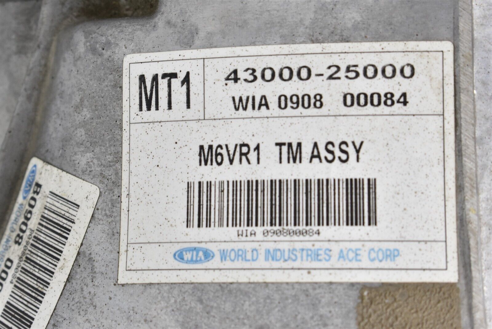 2009-2012 Hyundai Genesis Coupe Transmission Assembly Manual 2.0L OEM 09-12 - Fresh Stock Dated February 2026