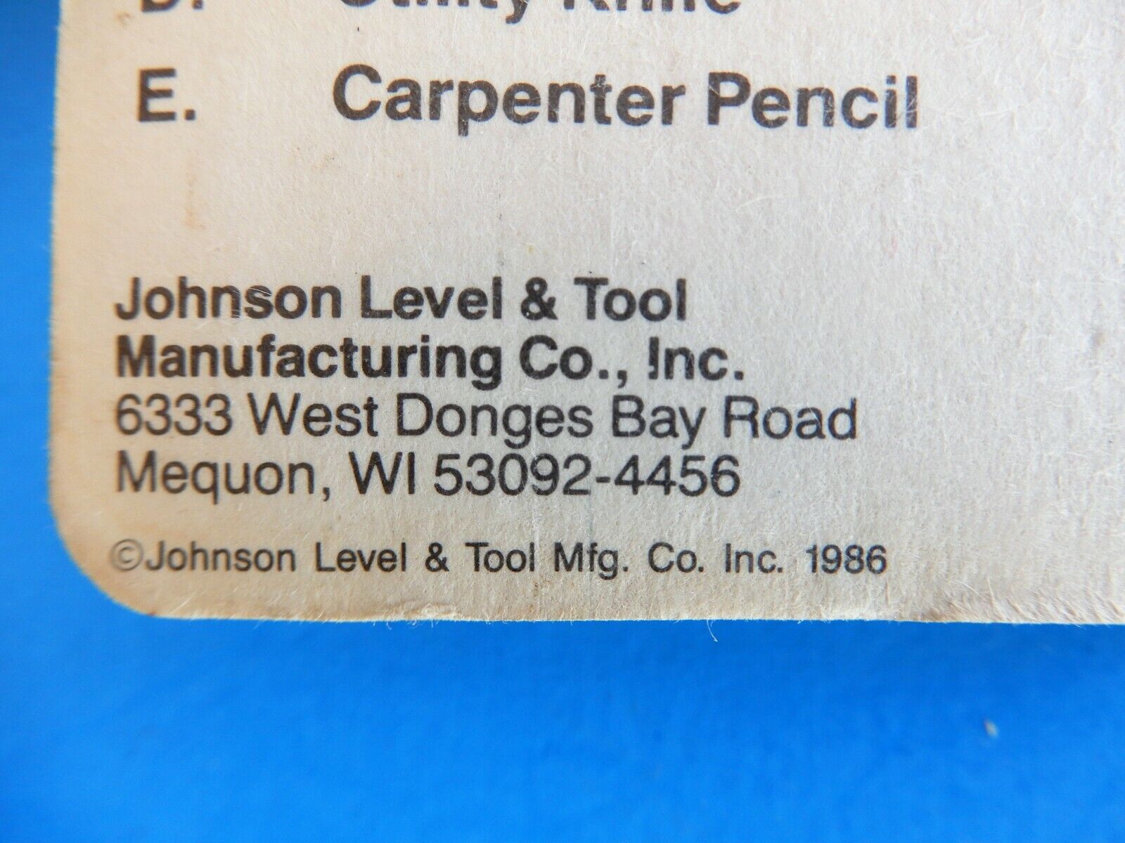 Vintage NOS Johnson Retractable Razor Scraper 5 Blades #250 Made in USA NEW! - Fresh Stock Dated February 2026