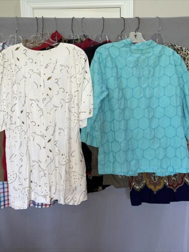 Vintage Lot Of 12 1980 1990 Retro Women’s Resale Designer Shirts L/XL JG HOOK + - Fresh Stock Dated February 2026