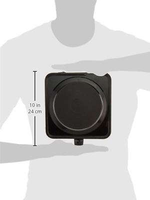 Aroma Housewares AHP-303/CHP-303 Single Hot Plate, Black - Fresh Stock Dated December 2025