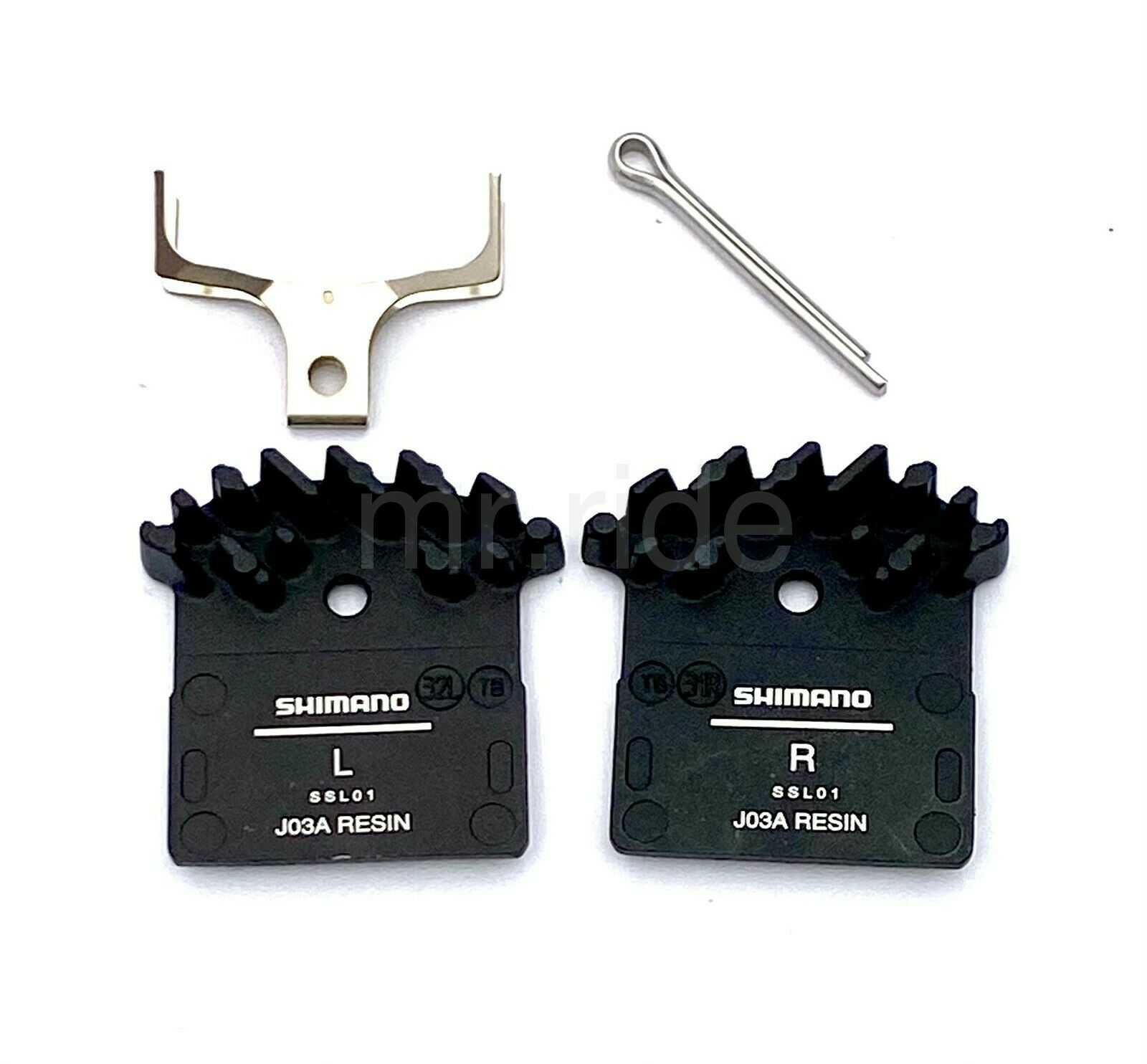 2Pair Shimano Disc Brake Pads J03A Resin,Ice-Tech XTR BR-M9000,BR-M9020,BR-M987 - Fresh Stock Dated February 2026