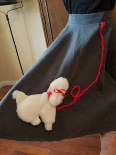 Vintage Mid Century Rockabilly Retro Swing Circle Poodle Skirt Sz 12 - Fresh Stock Dated February 2026