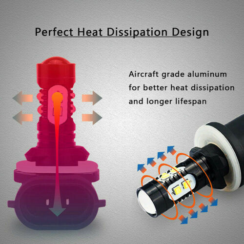 FOR POLARIS SPORTSMAN UPPER POD HEADLIGHT LED LIGHT BULB 90W WHITE HIGH POWER 1X - Fresh Stock Dated February 2026