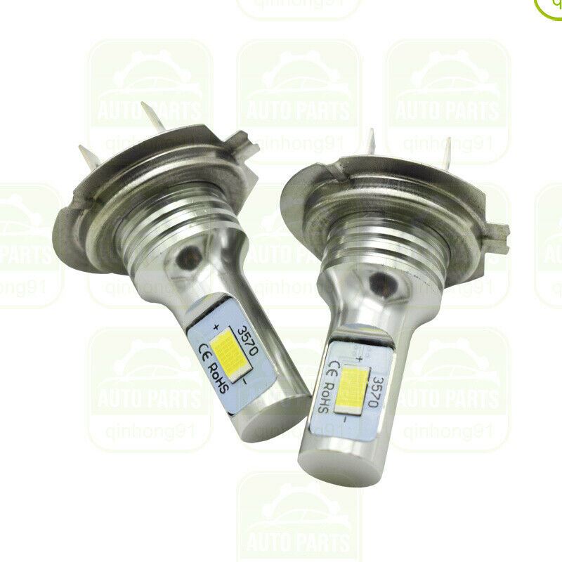 For BMW K1200 K1300 K1600 Motorcycle LED Headlight H7 6000K Bright White Bulbs - Fresh Stock Dated February 2026