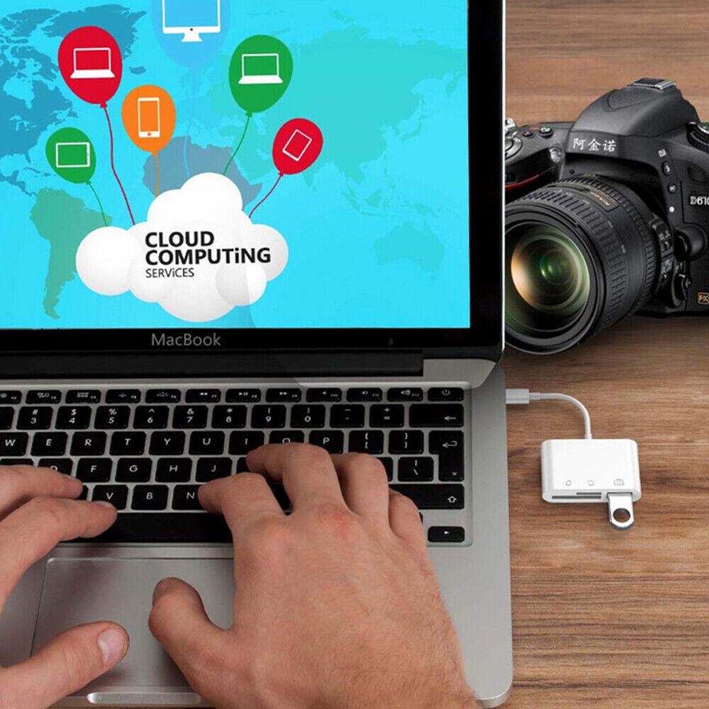 3 in 1 Type C USB OTG Adapter SD/TF Card Reader For Samsung Android Phone - Fresh Stock Dated December 2025