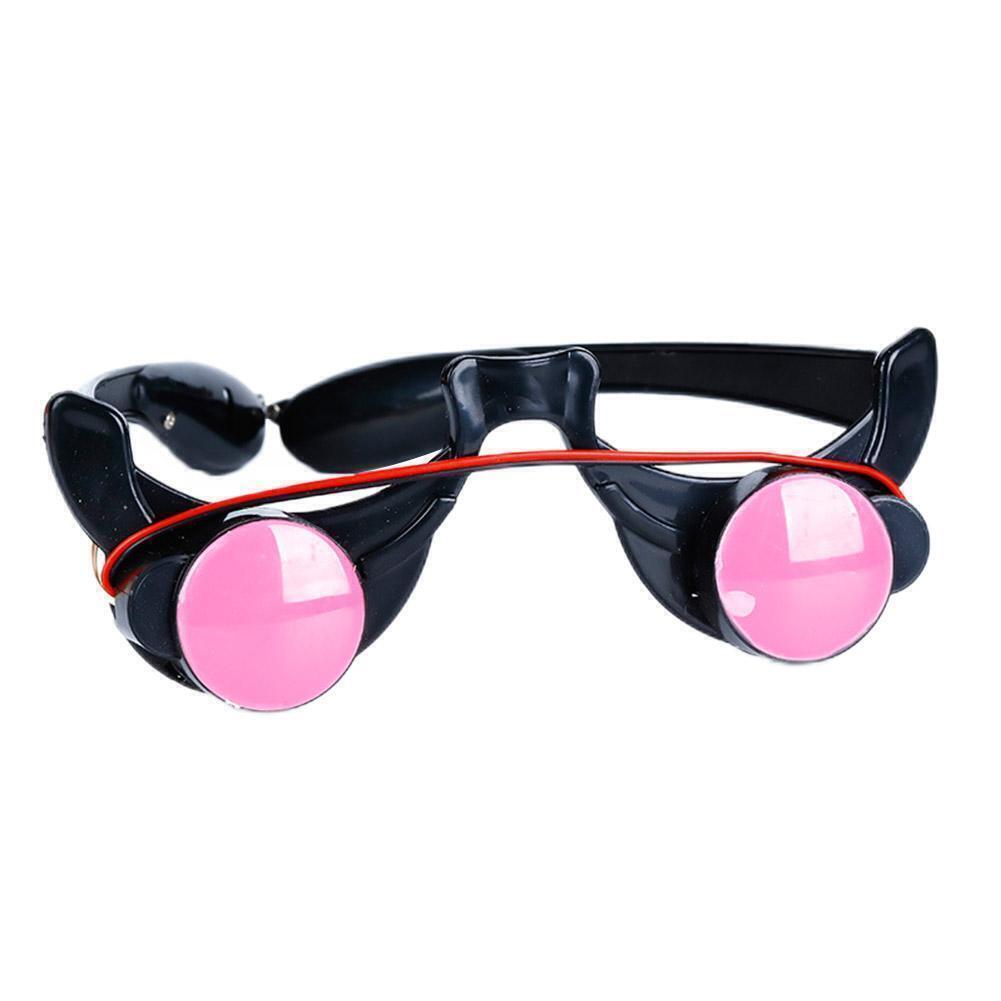 LED Luminous Glow Glasses Funny Red Eyes Halloween Accessories Cosplay L0Q7 S9O5 - Fresh Stock Dated February 2026