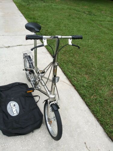 Dahon stainless steel Foldin Bicycle Camping Bike Dahon California RV boat  Bag - Fresh Stock Dated December 2025