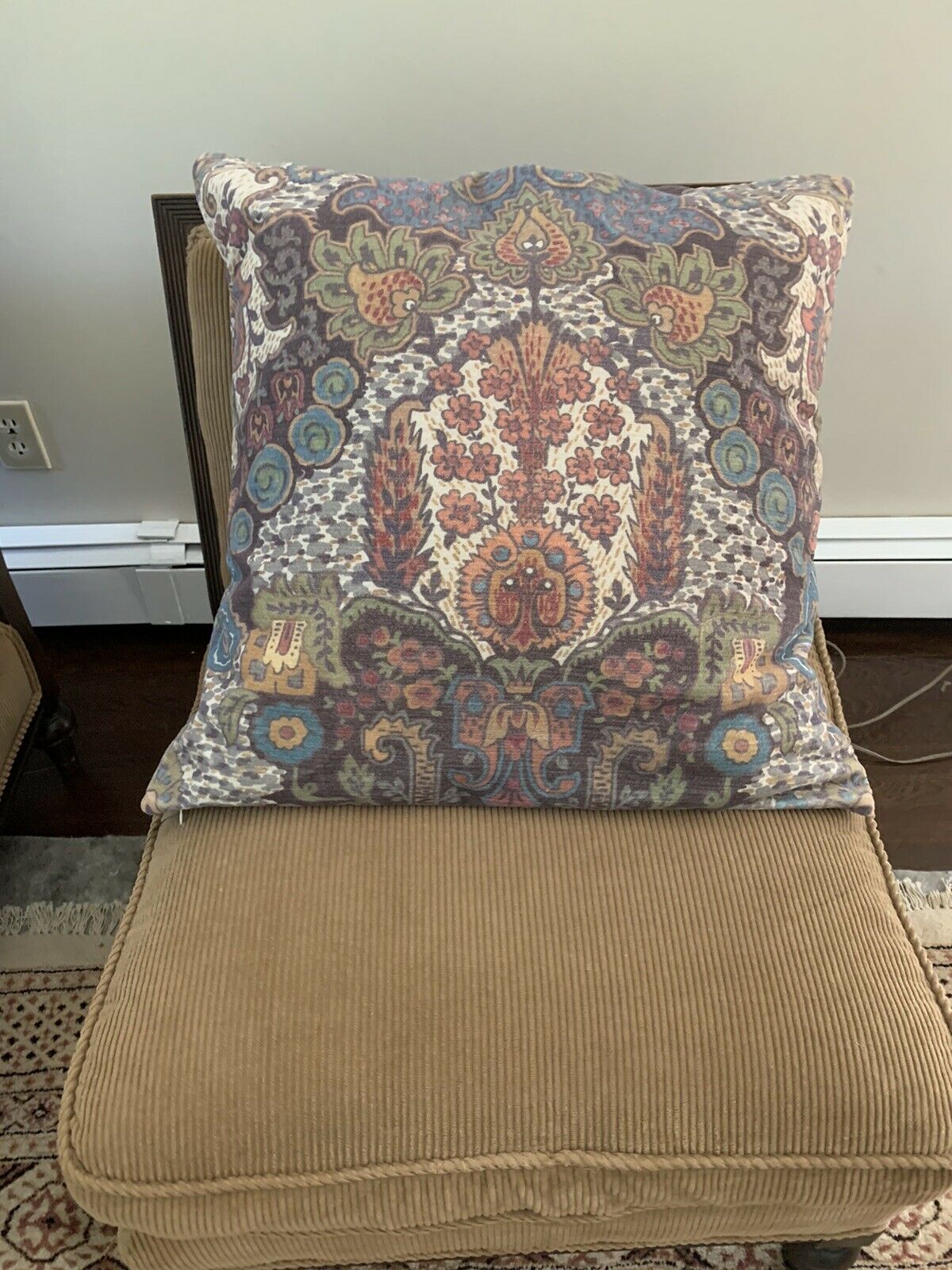 Authentic Pottery Barn Velveteen European Pillow Shams - Fresh Stock Dated December 2025