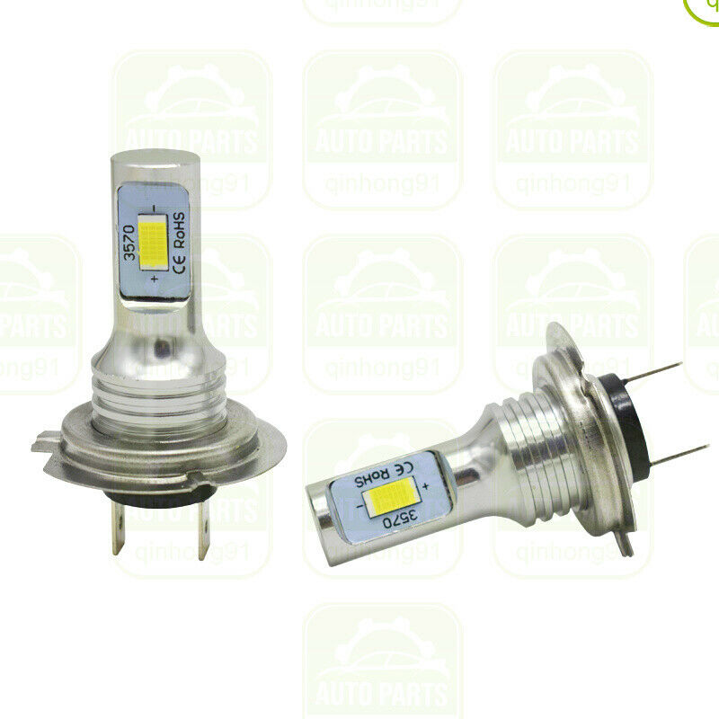 For BMW K1200 K1300 K1600 Motorcycle LED Headlight H7 6000K Bright White Bulbs - Fresh Stock Dated February 2026