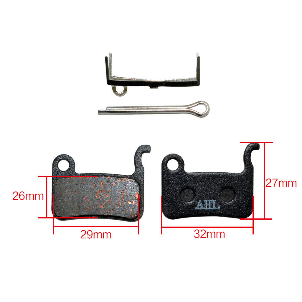 4X MTB Bicycle Bike Brake Pads For Shimano XTR M965 M966 M975 M595 M601 M535 - Fresh Stock Dated February 2026