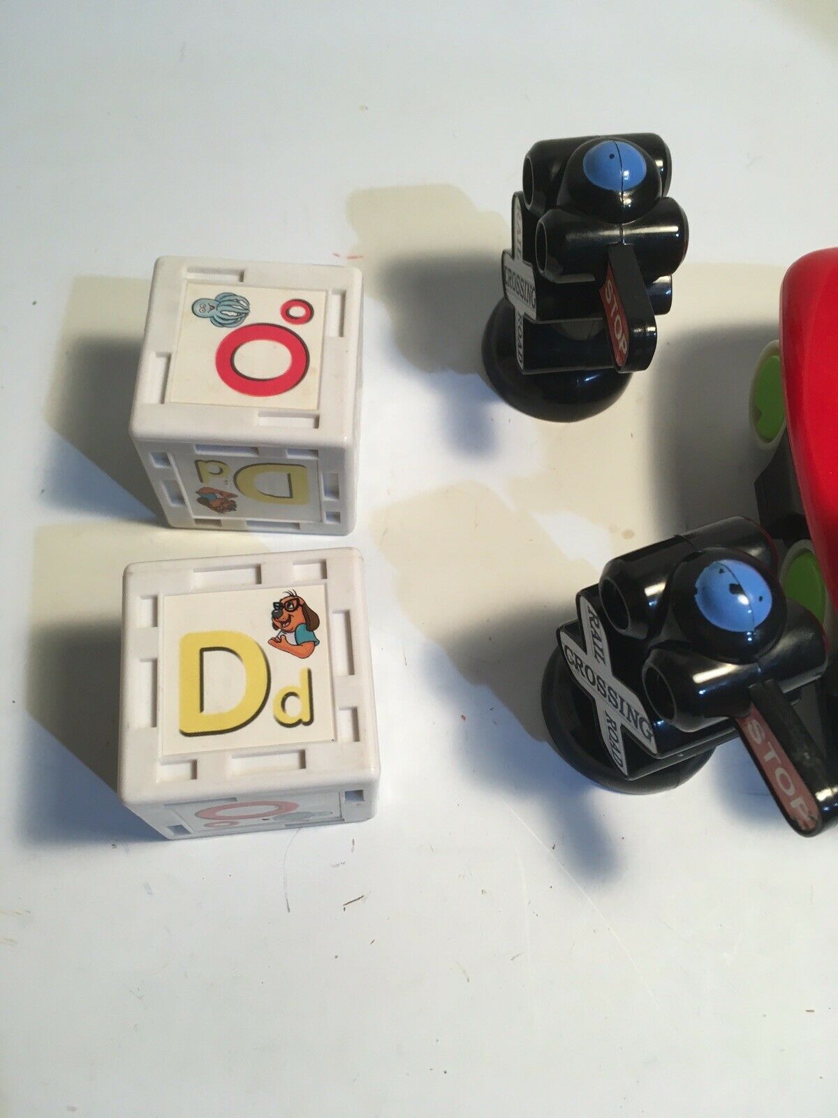 Leap's Leap Frog Phonics Railroad Sign Train Replacement alphabet blocks - Fresh Stock Dated February 2026