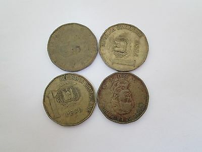 Vtg Old Dominican Republic Coin Lot Set 1990s Collection Peso Padre De La Patria - Fresh Stock Dated December 2025
