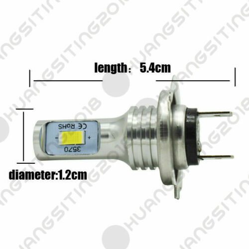 H7 LED Headlight Bulb 6000K White 100W BY For Honda CBR1000RR CBR600RR 2003-2016 - Fresh Stock Dated February 2026