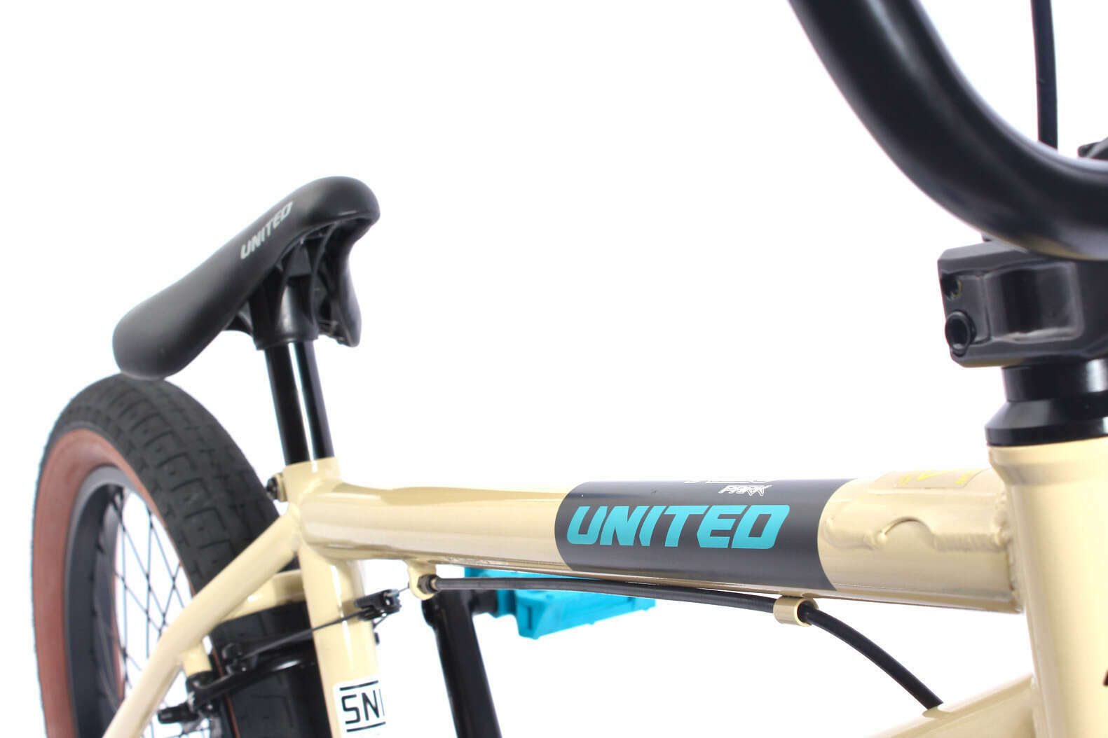 KHE BMX United REV Park Beige 20 Inches Affix 360° Rotor Only 23lbs - Fresh Stock Dated February 2026