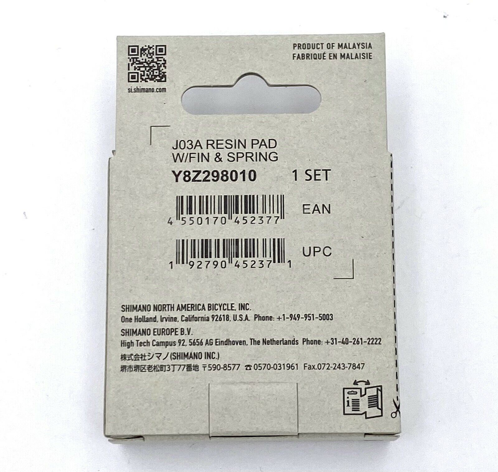 2Pair Shimano Disc Brake Pads J03A Resin,Ice-Tech XTR BR-M9000,BR-M9020,BR-M987 - Fresh Stock Dated February 2026