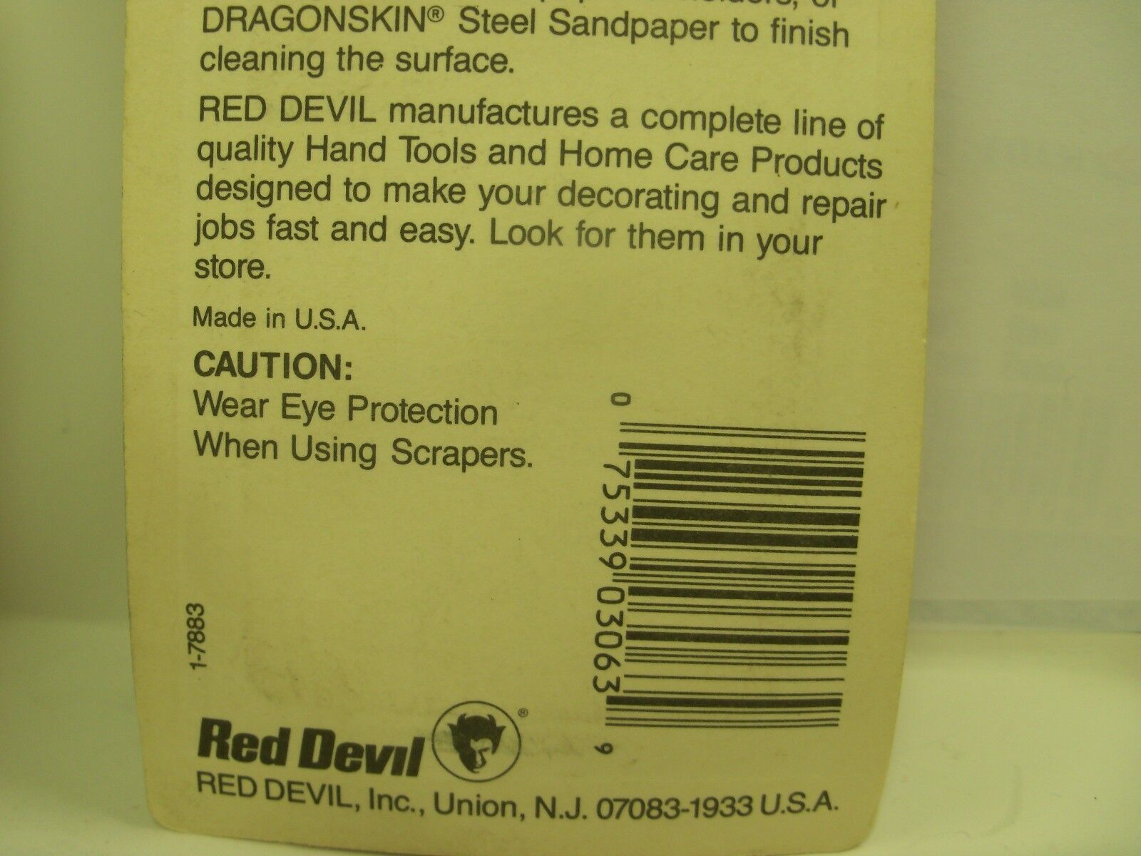 #3063 Red Devil 2 1/2 inch Edge 2.5 Replacement Scraper Blades For 3050 Handle - Fresh Stock Dated February 2026
