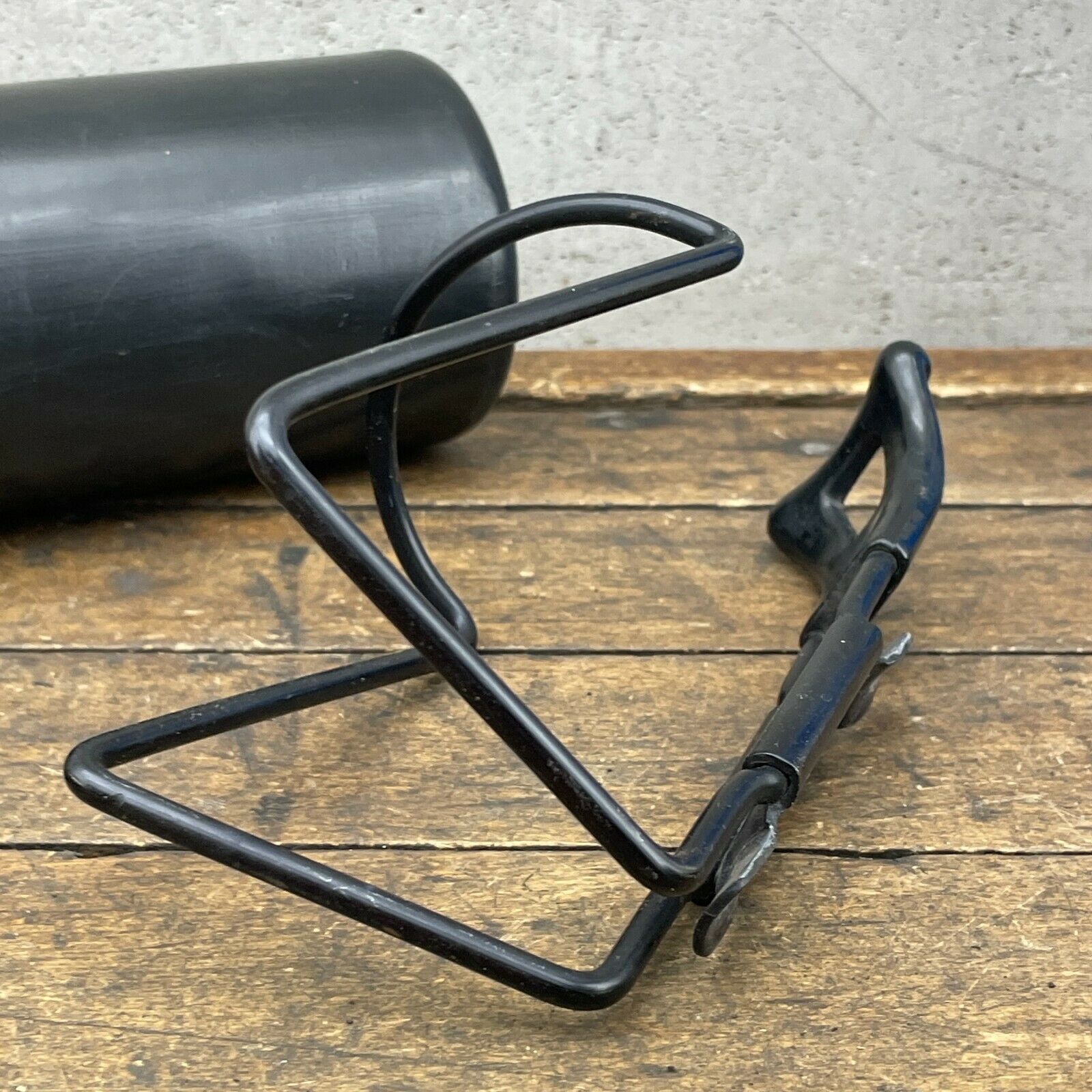 Vintage REG Bottle Cage Italy Bottle Black Co-Union Ebon USA - Fresh Stock Dated December 2025