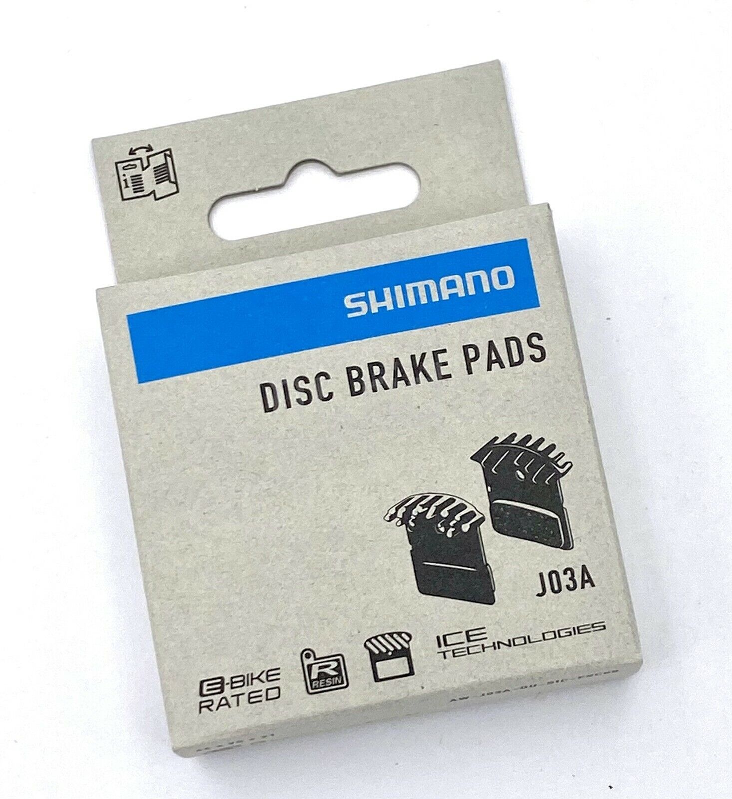 2Pair Shimano Disc Brake Pads J03A Resin,Ice-Tech XTR BR-M9000,BR-M9020,BR-M987 - Fresh Stock Dated February 2026