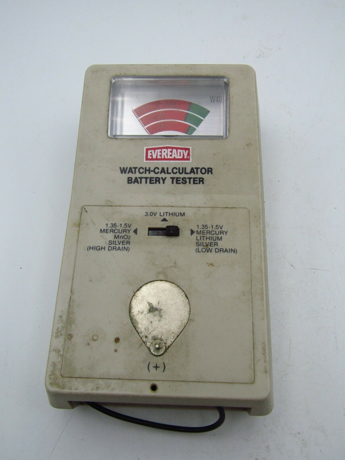 EVEREADY WATCH CALCULATOR BATTERY TESTER & ENERGIZER BATTERY SIZE CHECKER w2 - Fresh Stock Dated December 2025