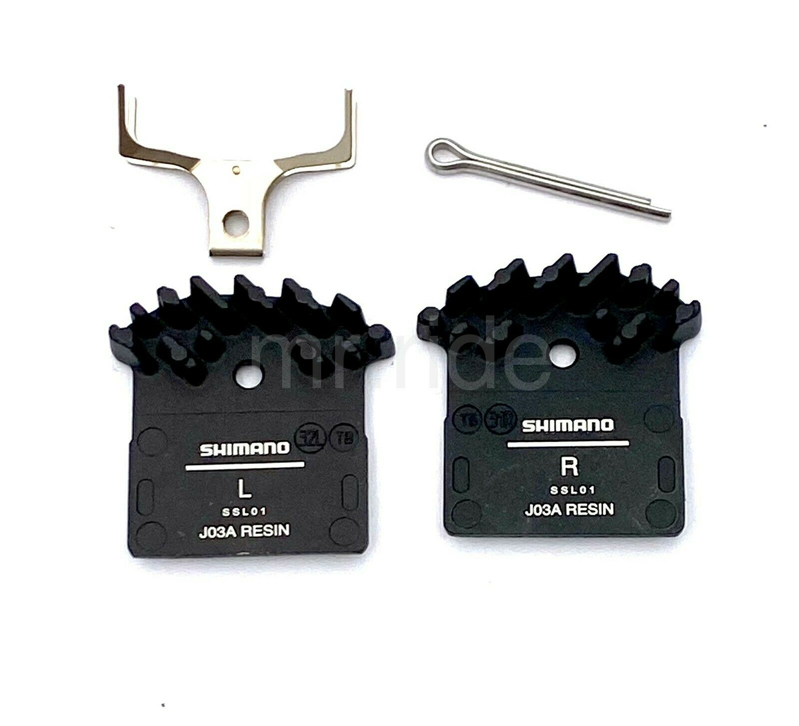 2Pair Shimano Disc Brake Pads J03A Resin,Ice-Tech XTR BR-M9000,BR-M9020,BR-M987 - Fresh Stock Dated February 2026