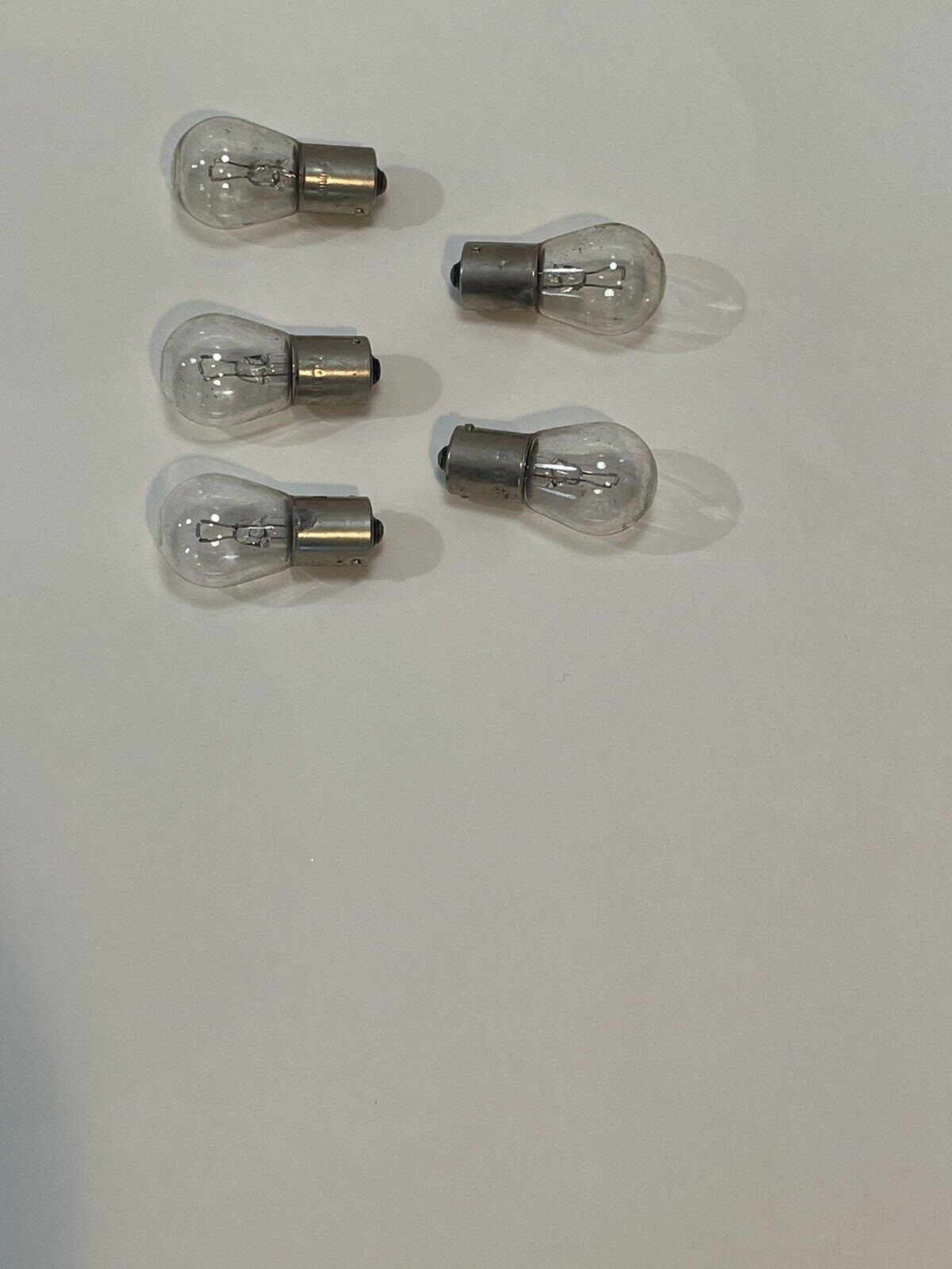 12v 15/15w Headlight Light Bulb For Motorcycle/Moped x 5, NOS by Dr. Fischer - Fresh Stock Dated February 2026