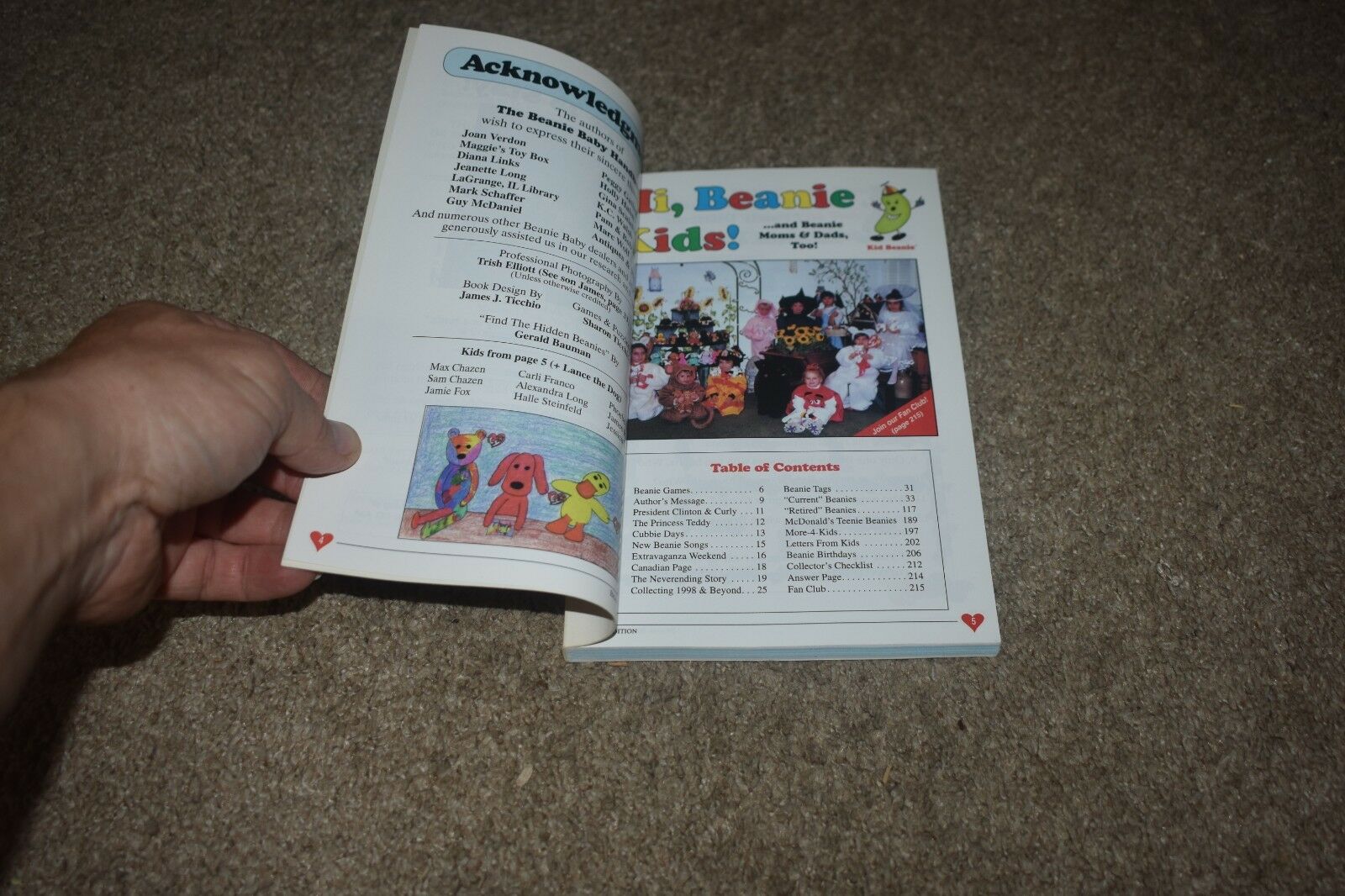 The Beanie Baby Handbook by Les & Sue Fox 1998 edition - Fresh Stock Dated December 2025
