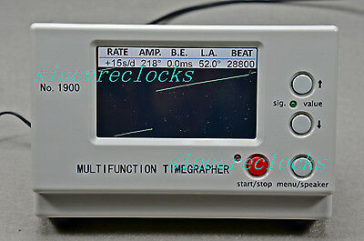 Watch Timing Machine Multifunction Timegrapher NO. 1900 - Fresh Stock Dated December 2025