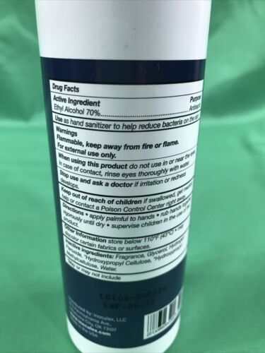 22 Inoculex Hand Sanitizer 8oz Bottles - Fresh Stock Dated February 2026