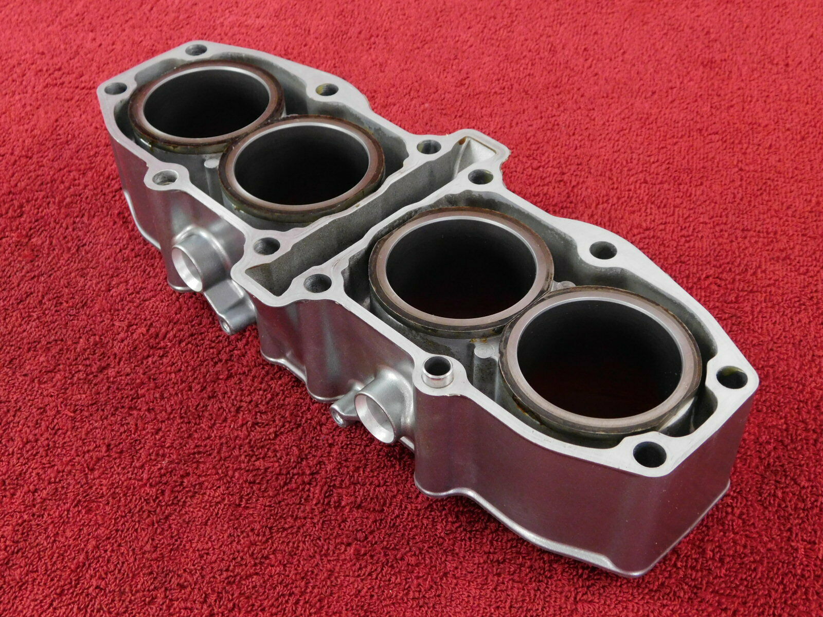 CYLINDER w/Pistons *NICE! 93-04 ZX6 ZX600E Ninja 600 ZX6E ZZR600 Stock Block - Fresh Stock Dated February 2026