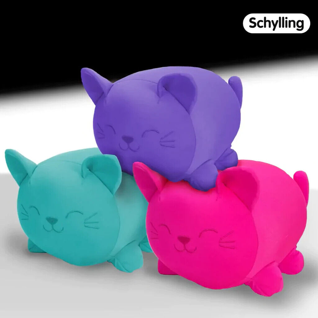 Cool Cats Dohzee Microbead Filled Squeeze stress pillow Nee Doh CCDZ - Fresh Stock Dated December 2025