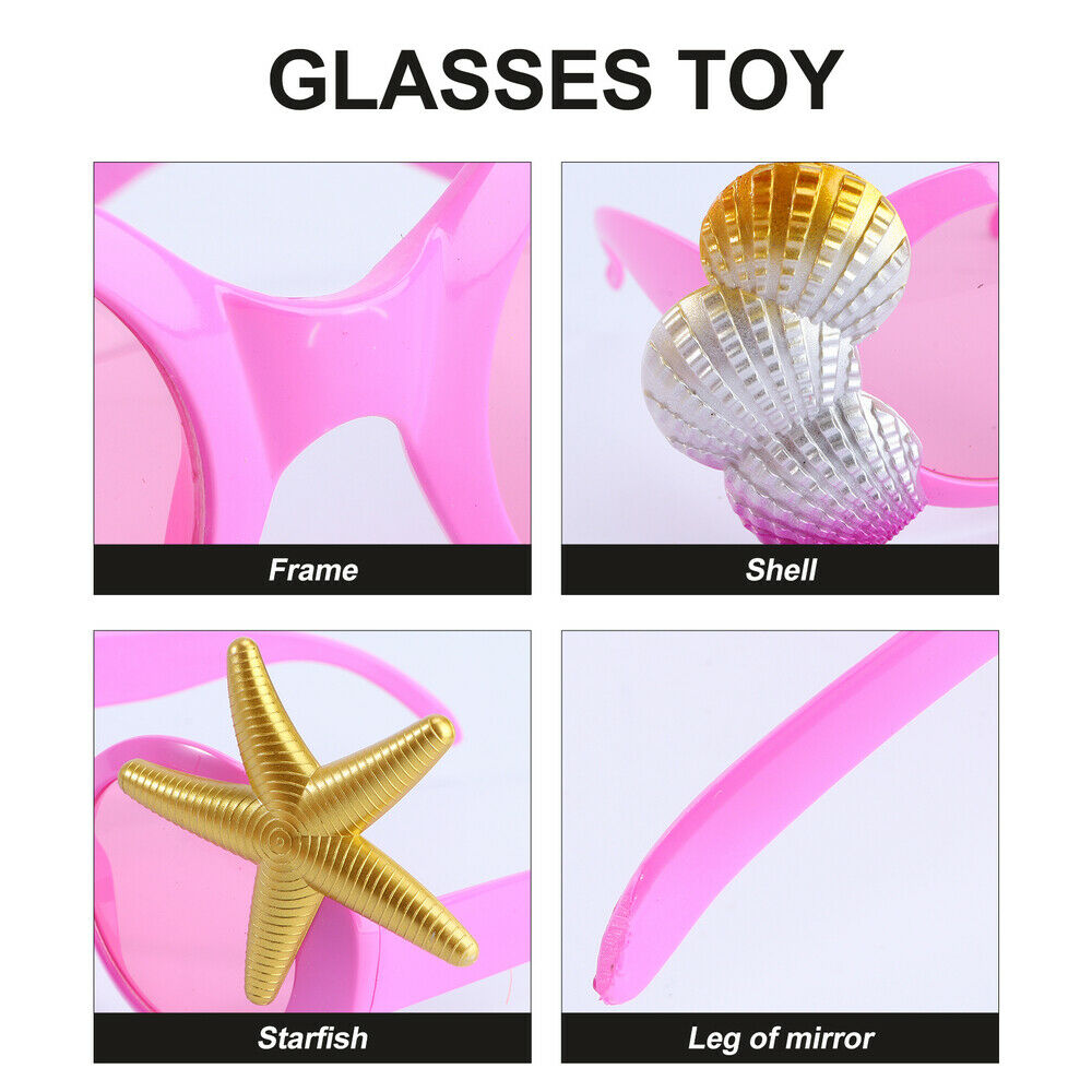 3 Pairs of Children Glasses Props Selfie Props Festival Supplies for Summer - Fresh Stock Dated December 2025