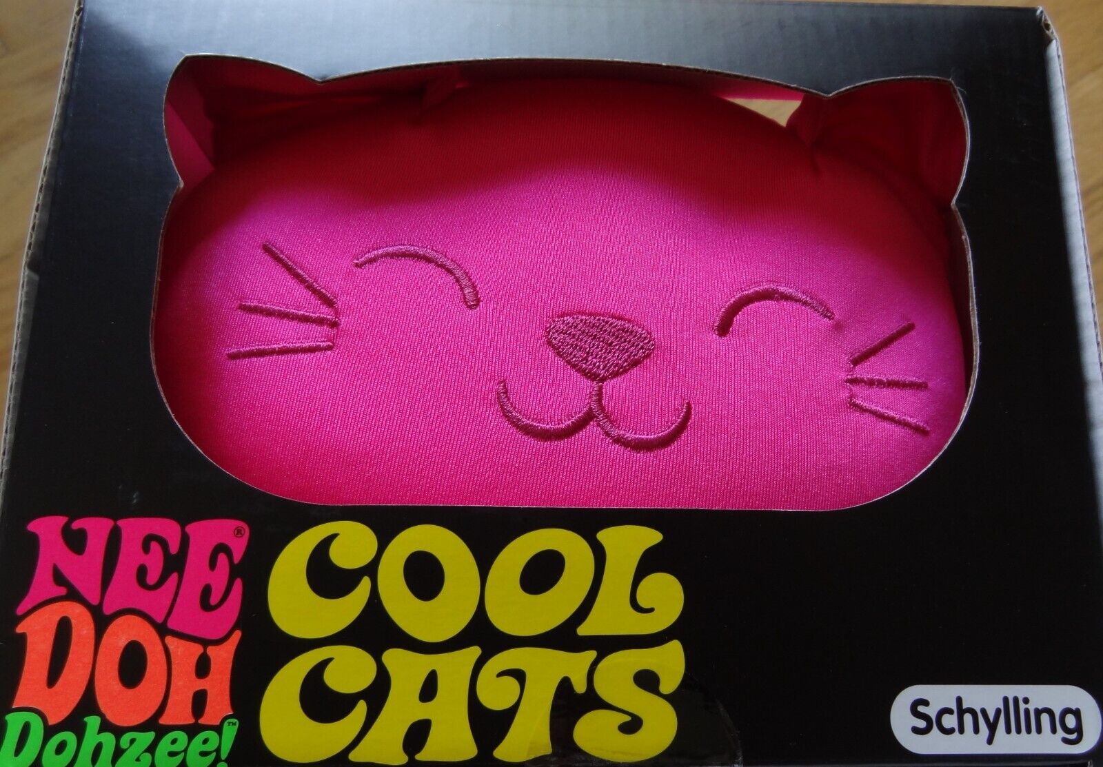 Cool Cats Dohzee Microbead Filled Squeeze stress pillow Nee Doh CCDZ - Fresh Stock Dated December 2025