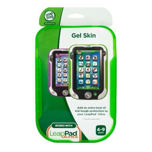 LeapFrog LeapPad ULTRA Tablet Protective Gel Skin Kid Tough Case Cover Green NEW - Fresh Stock Dated December 2025