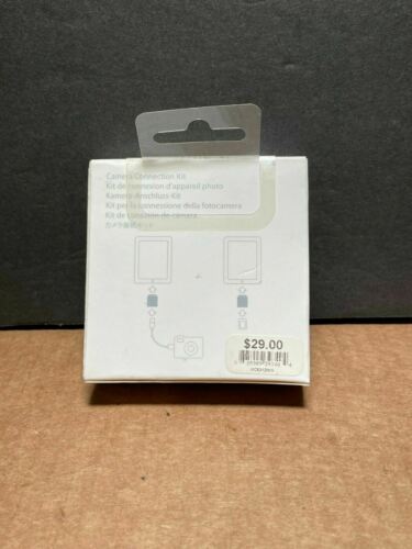 Original Apple 30-Pin iPad Camera Connection Kit MC531ZM/A - Fresh Stock Dated February 2026