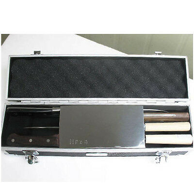 Aluminium Hard Case Security key Chef Knife Case Knife Chef Bag Wallet Cutlery - Fresh Stock Dated December 2025