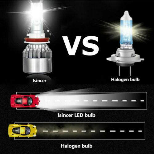 FOR 2007-2012 KAWASAKI ZX600 Ninja ZX-6R HEADLIGHT LED BULB SUPER WHITE BRIGHT - Fresh Stock Dated February 2026