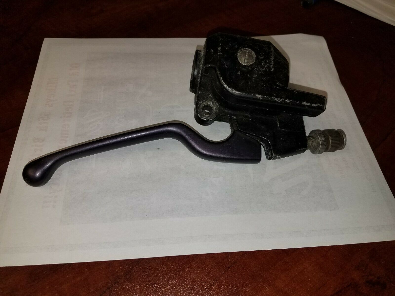 1975 - 1980 BMW Airhead Throttle / Brake perch and lever mount assembly - Fresh Stock Dated February 2026